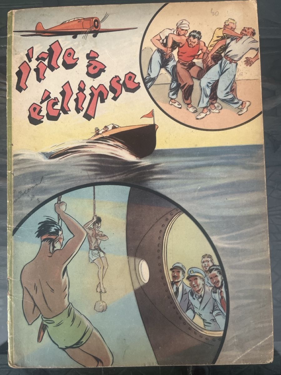 BD: G. Bourdin 1946, L’Ile à Eclipse 32 pages  – D'occasion à Gockhausen par London95