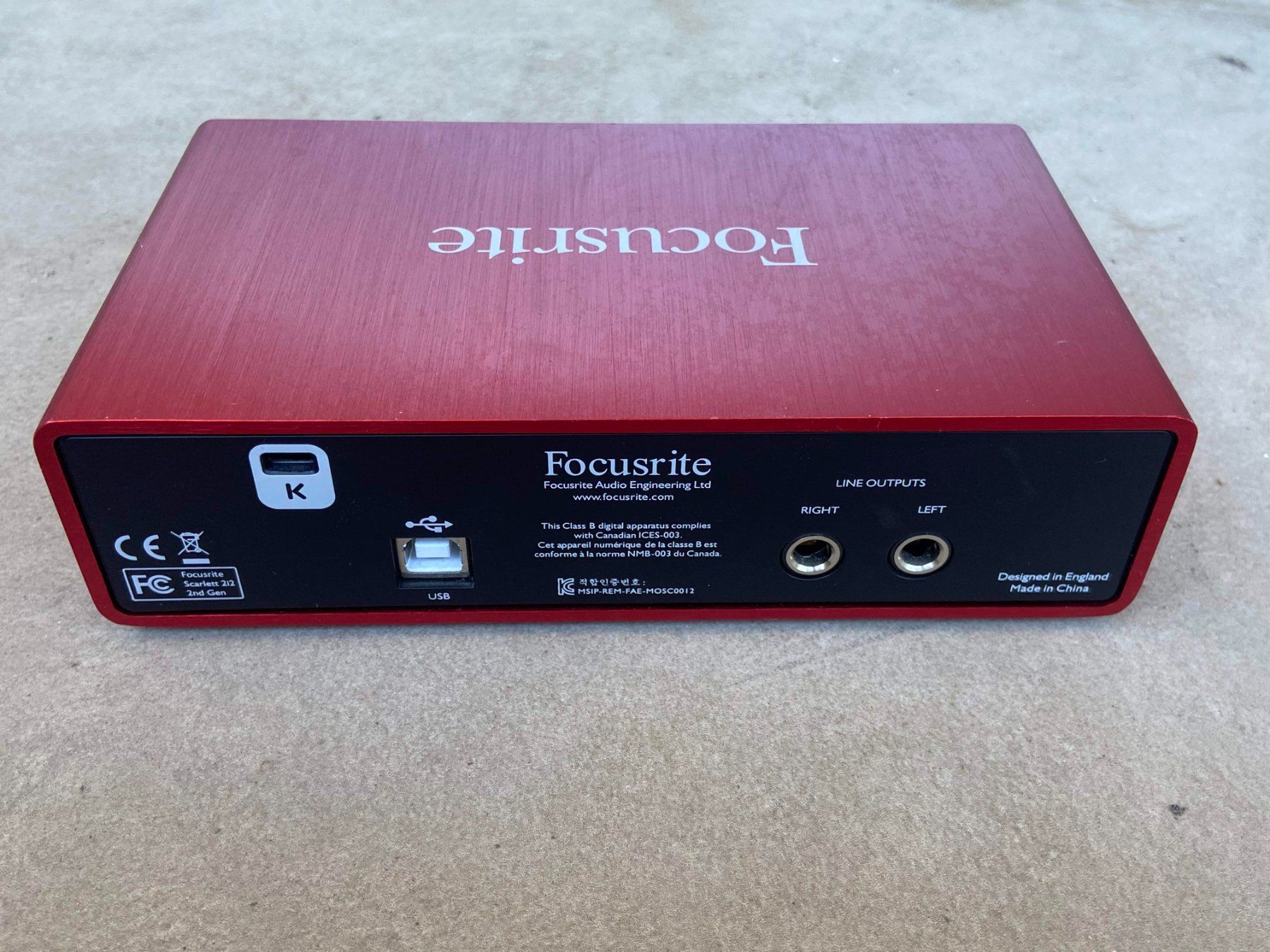 Focusrite Soundkarten: Focusrite Scarlett 2i2 – Gebraucht aus Gland von tos_5xcx 2
