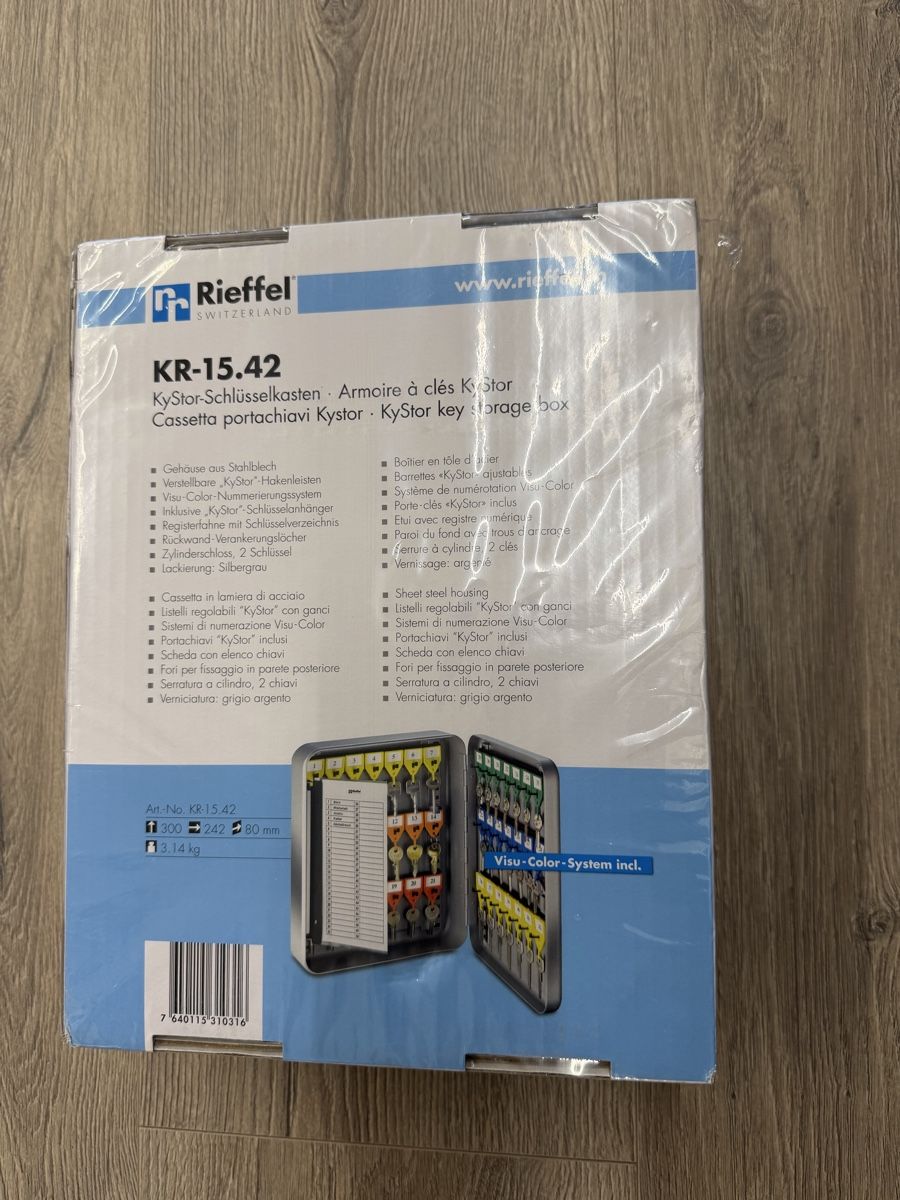 Clés: Coffre clé Rieffel KR-15.42  – Neuf avec emballage d'origine à Lausanne par OFFICINA.shop 1