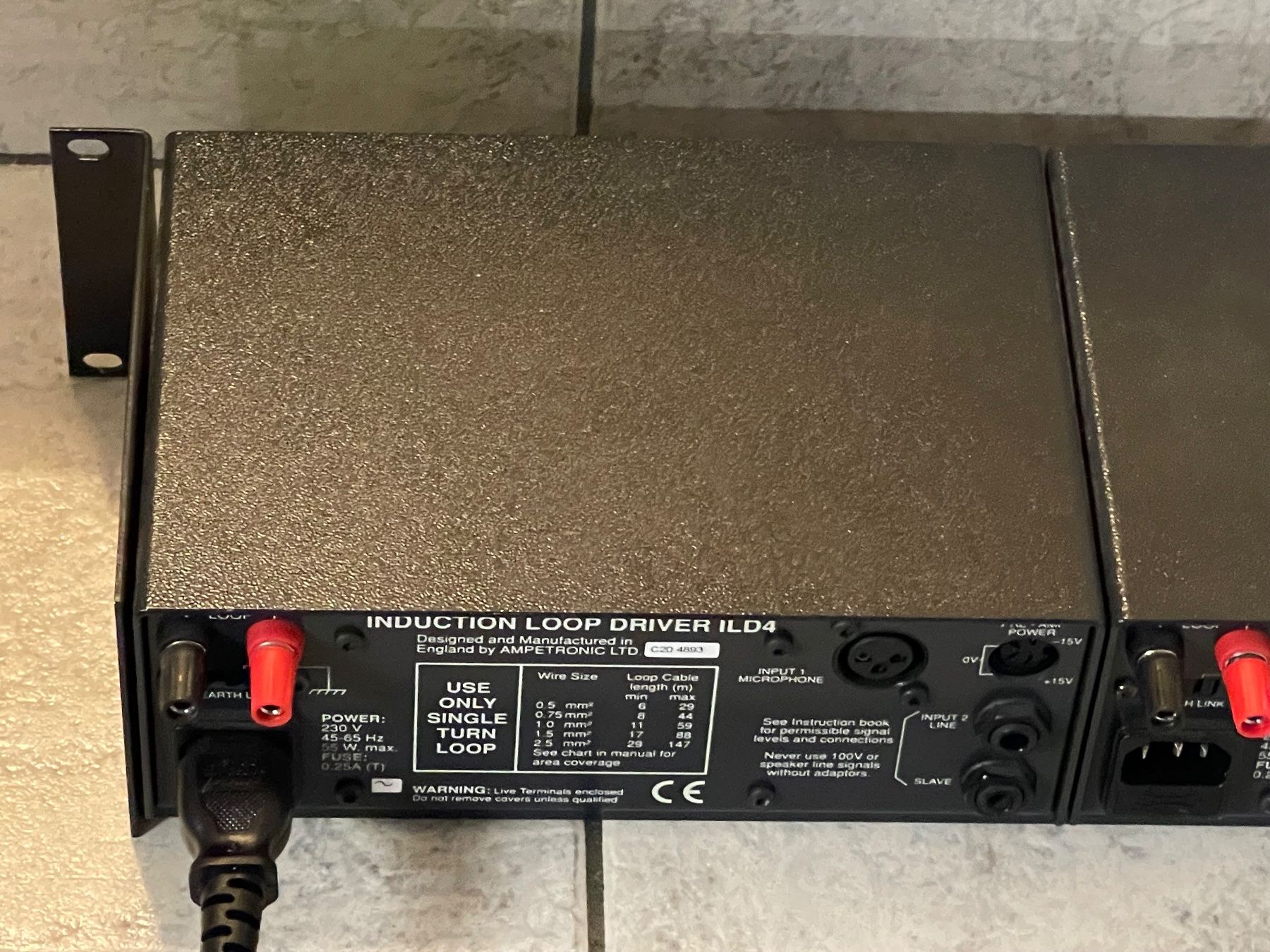Verstärker: 2 Stück AMPETRONIC ILD4 INDUCTION LOOP DRIVER – Gebraucht aus Kaiseraugst von  5