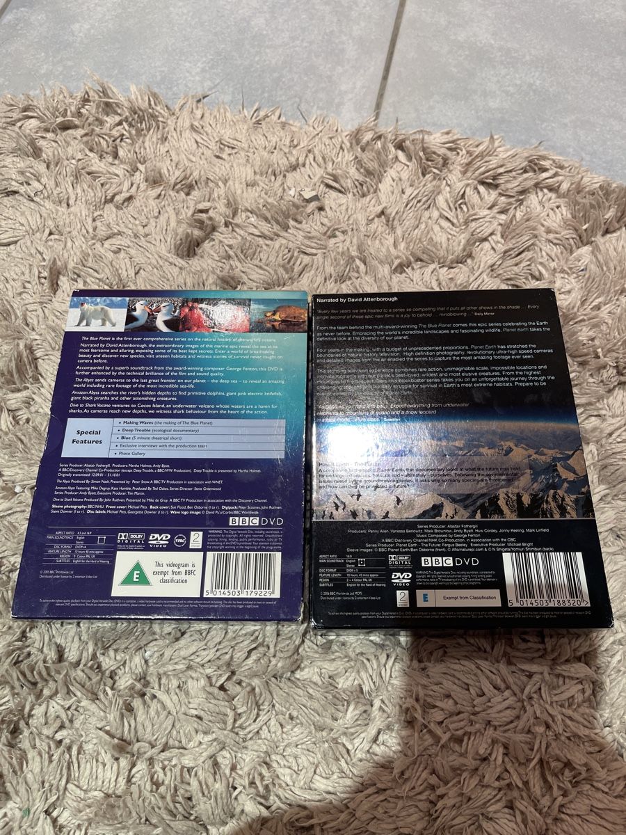 Tutti i DVDs: Planet Erde & Blauer Planet DVD Box Set – Usato da Unterkulm venduto da AnoliOccasion 1