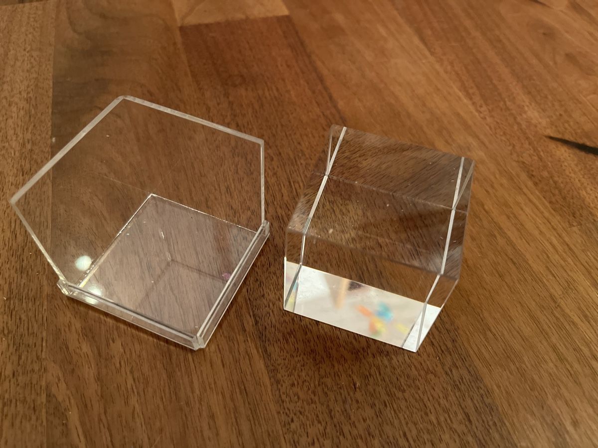Bilderrahmen: Acryl Fotowürfel 5cm – Gebraucht aus Andelfingen von estark 3