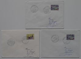 ISERABLES VS, ST-AUBIN FR, NYON VD, Lot Kurort K-Stempel