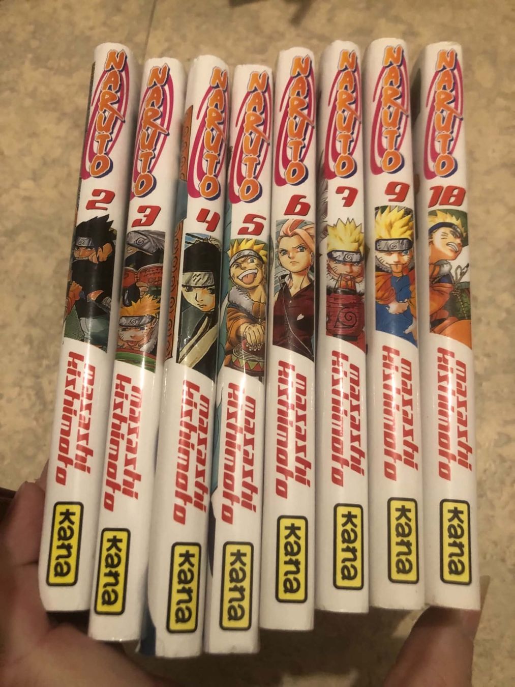 Bücher: 8 Livres de Naruto – Gebraucht aus Bursinel von don_ccb9 1