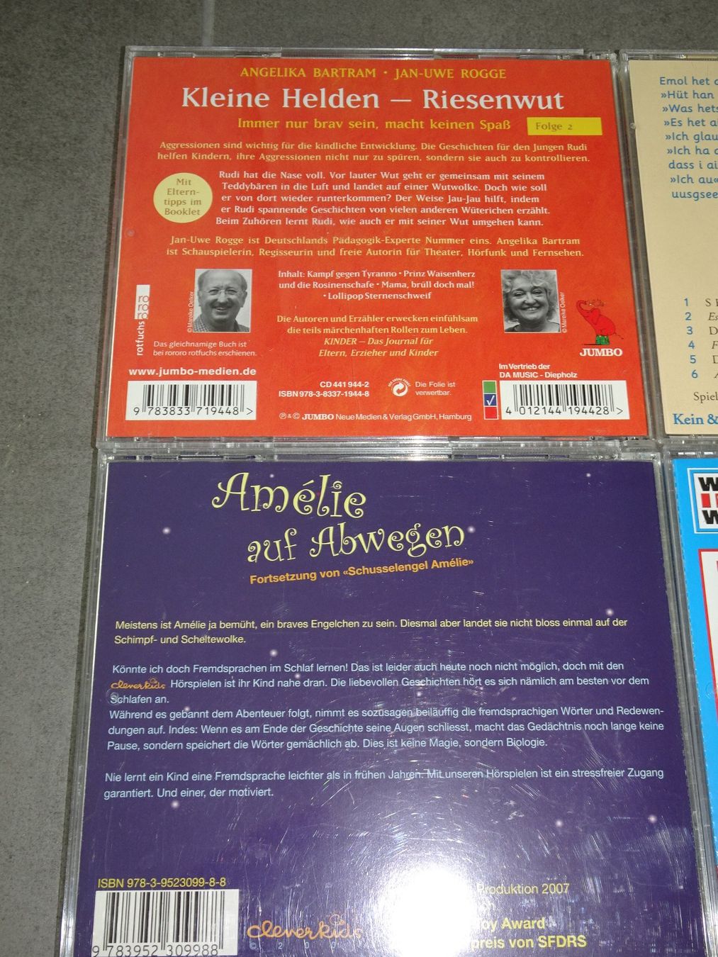 CD: Kinder Hörspiele CD Sammlung, 5 Stk. – Usato da Bassersdorf venduto da Brilliance 3