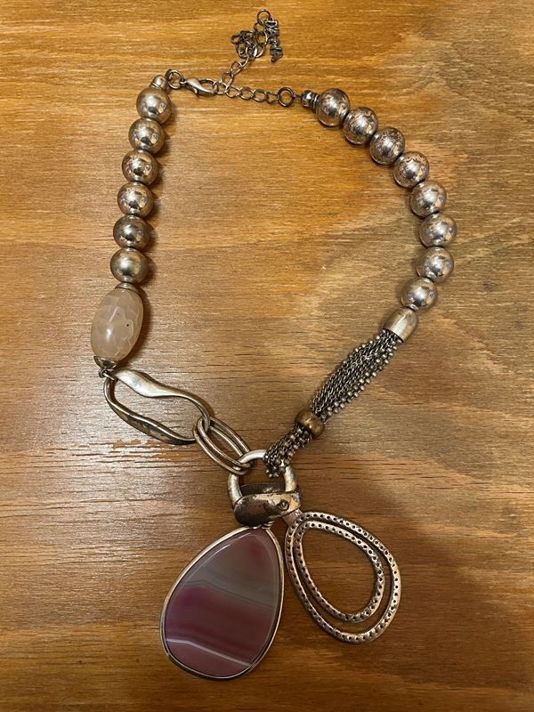 Ketten: Collier "Dana" fantaisie agate – Gebraucht aus Lausanne von PlusValue_Lausanne 1