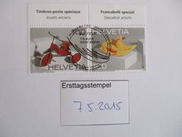 Zusammendruck Ausgabetagsstempel
