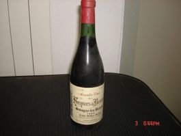 75cl Rotwein 1966 grand vin Beaune savignoles Cuvée Martenot