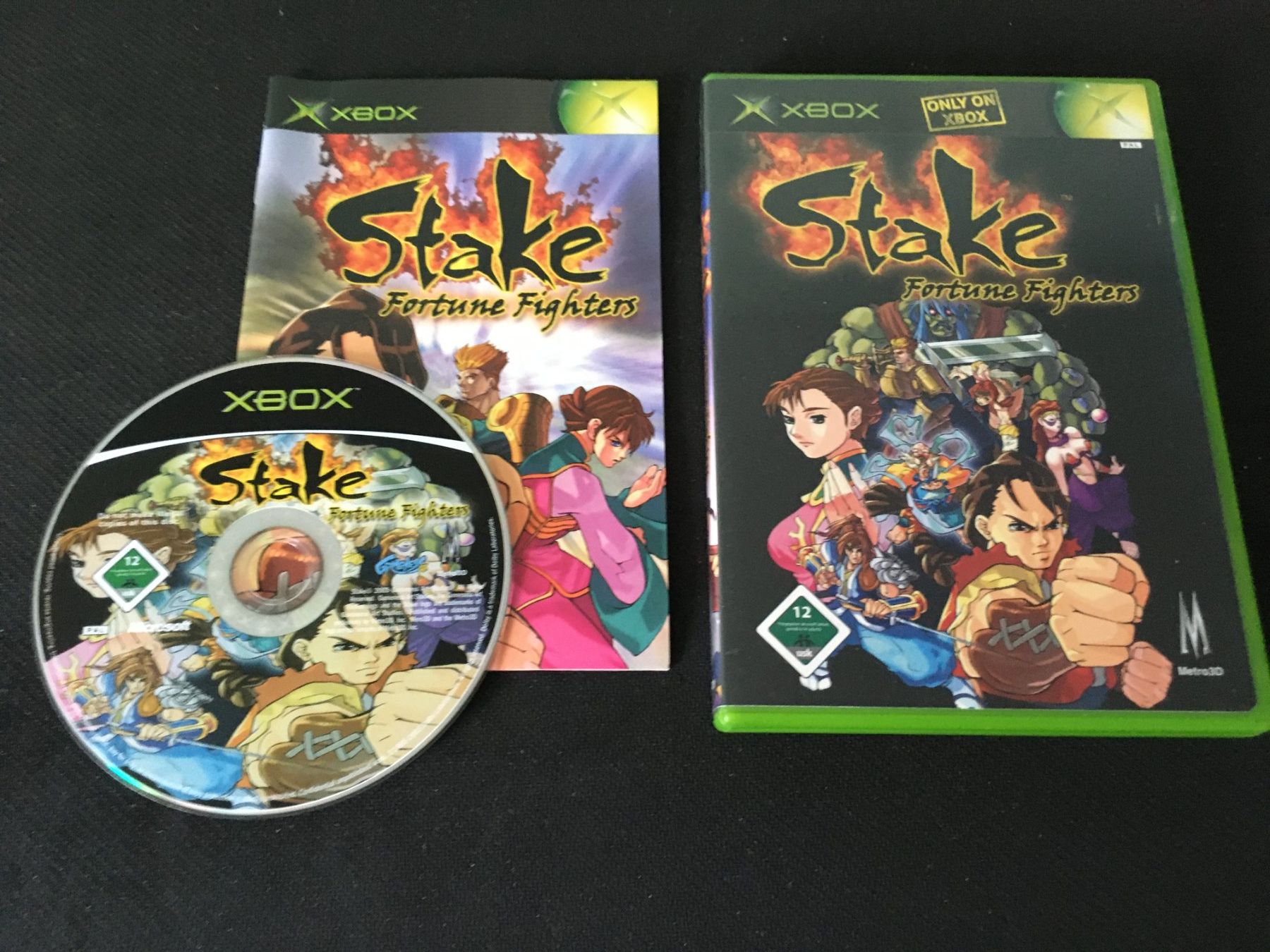 Microsoft Giochi: Stake - Fortune Fighters - Xbox – Usato da St.Gallen venduto da Punktchen01