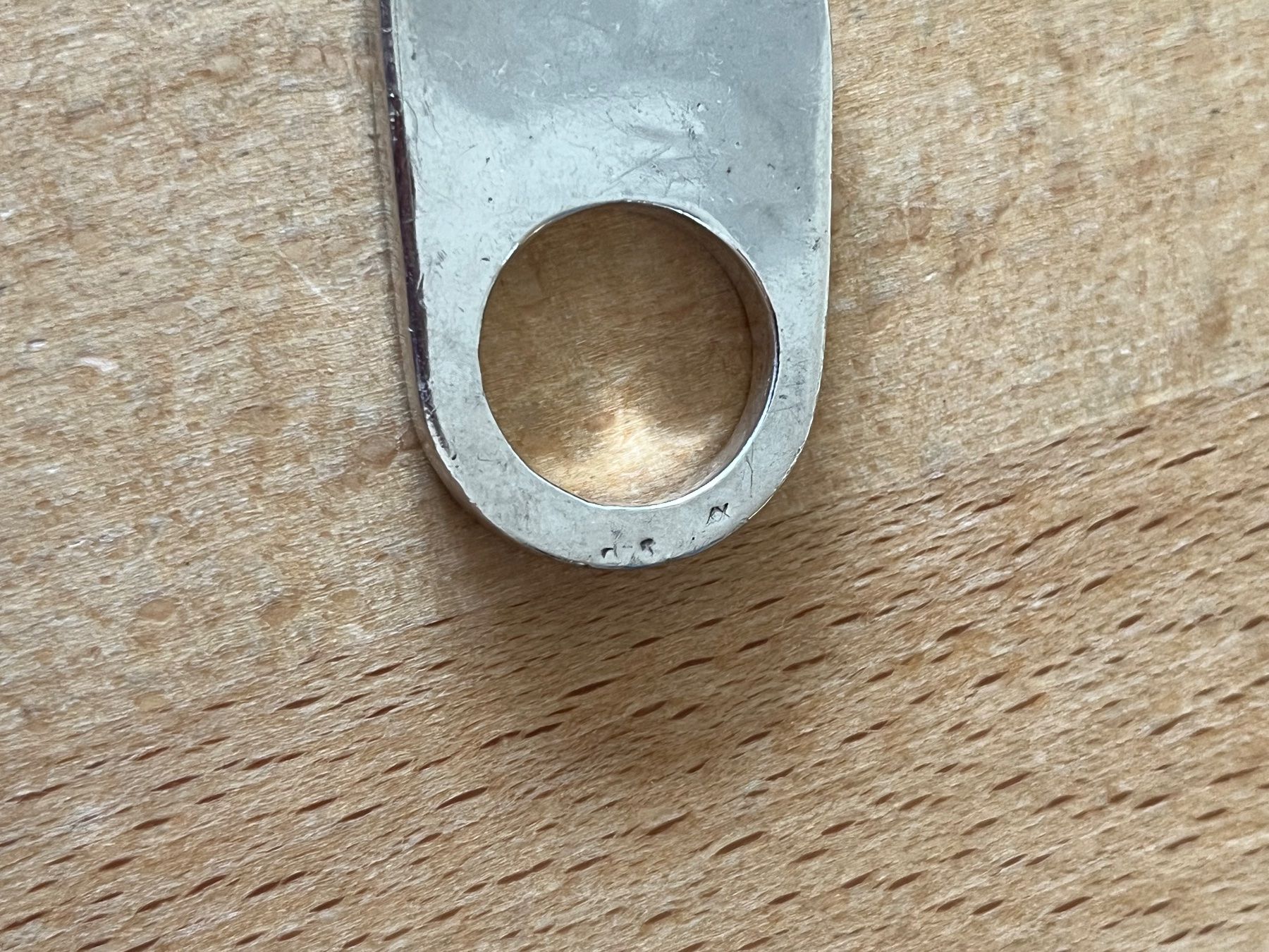 Ringe: Origineller Silberring, innen hohl – Gebraucht aus Ebmatingen von Giggelisuppe 3