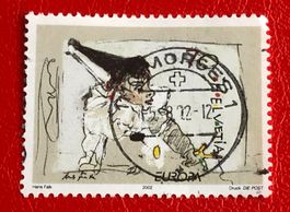 Nr.1051 mit Stempelt Pierrot spielt mit dem Faden Europamark