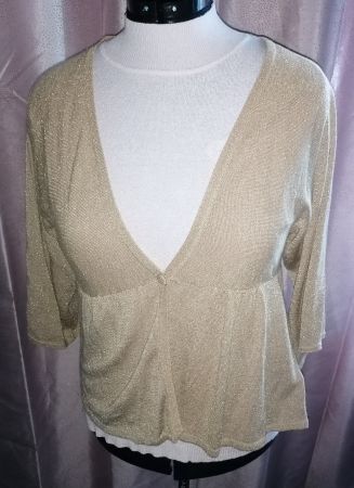 wunderschönes Retro Lurex Bolero