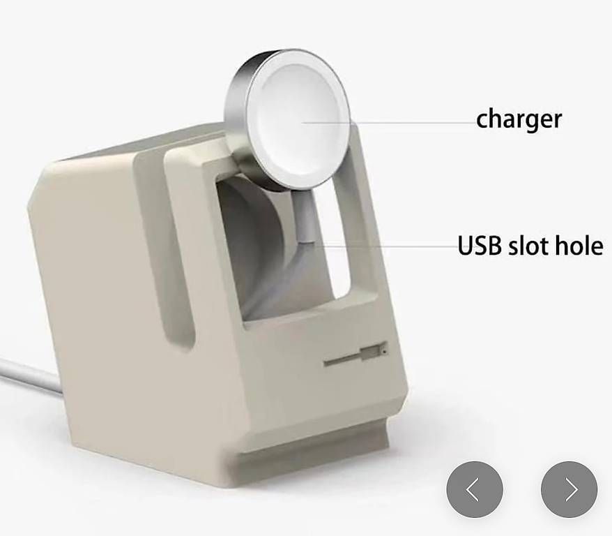 Apple Smartwatch-Zubehör: Apple Watch Halter im Retro Computer Look – Gebraucht aus Einsiedeln von UnicornFairy