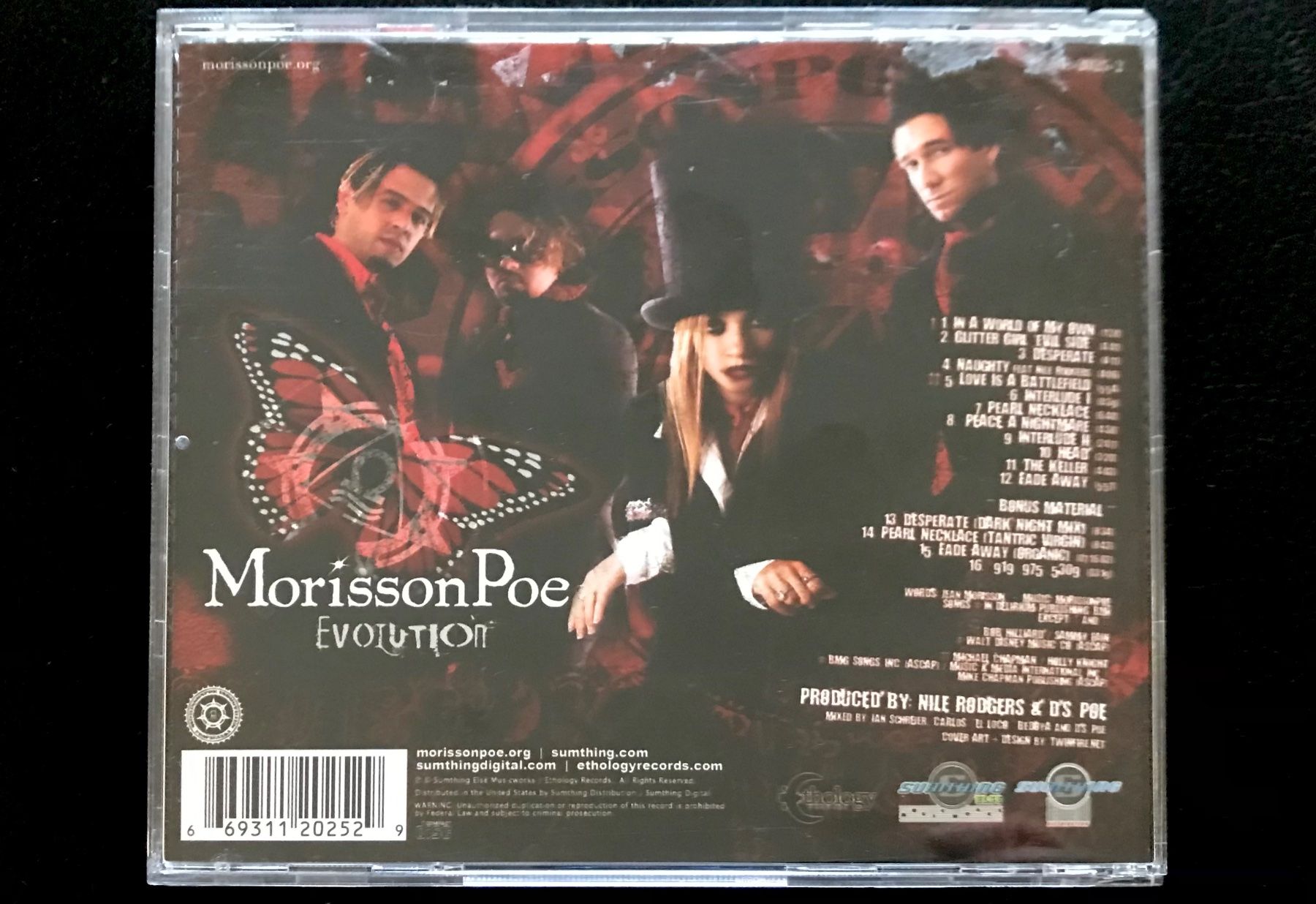 CDs: CD MorissonPoe - Evolution – D'occasion à Zürich par tomakomai 1