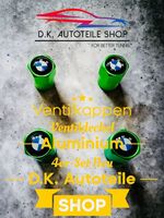 BMW Ventilkappen Ventildeckel 4er-Set Aluminium in Grün