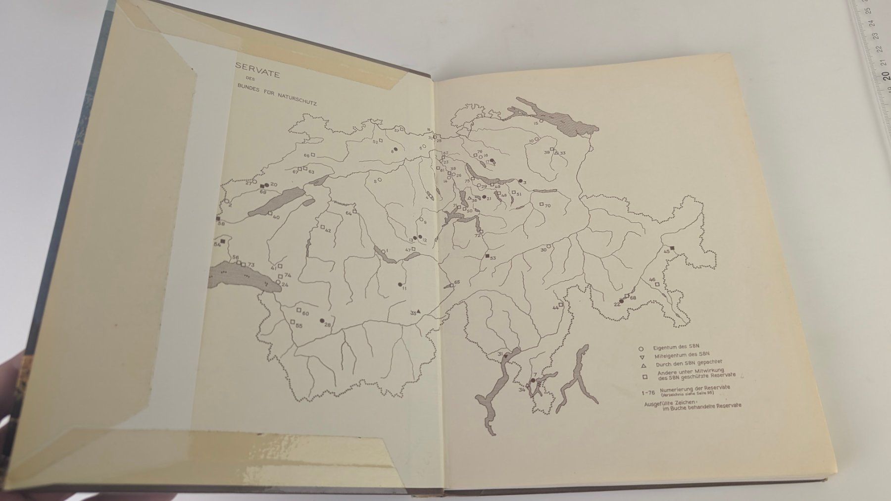 Libri: Schweizer Heimatbücher: Schweizer Naturschutz 1960 – Usato da Zürich venduto da axolottchen 2