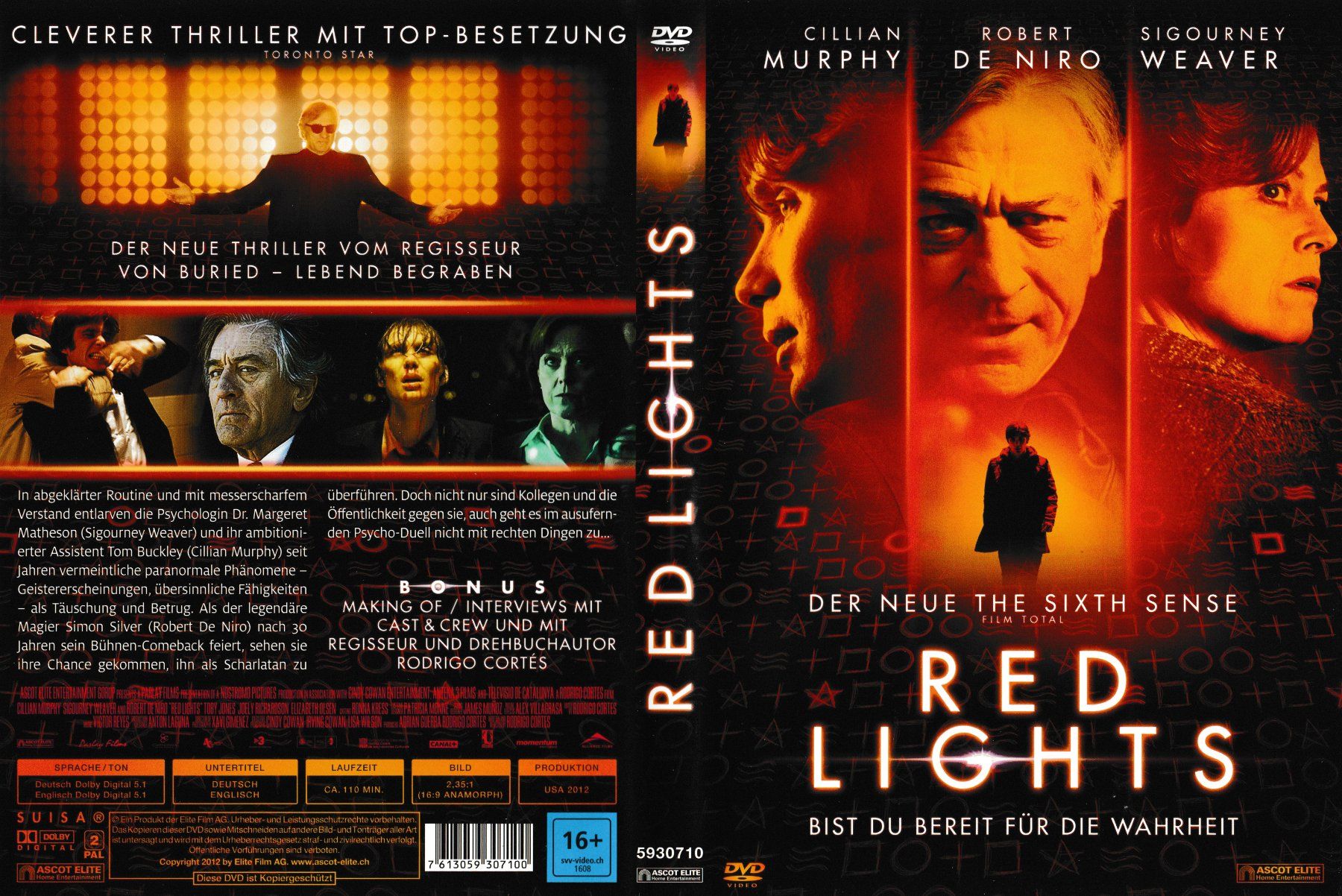 Tutti i DVDs: DVD - Red Lights – Usato da Langnau am Albis venduto da MediaRescuerKeLoX