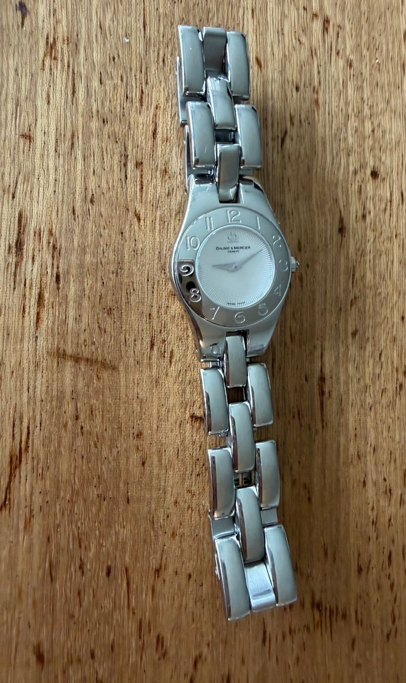 Baume & Mercier Orologi: Baume&Mercier Damen Stahl Uhr – Usato da Minusio venduto da Sonne78