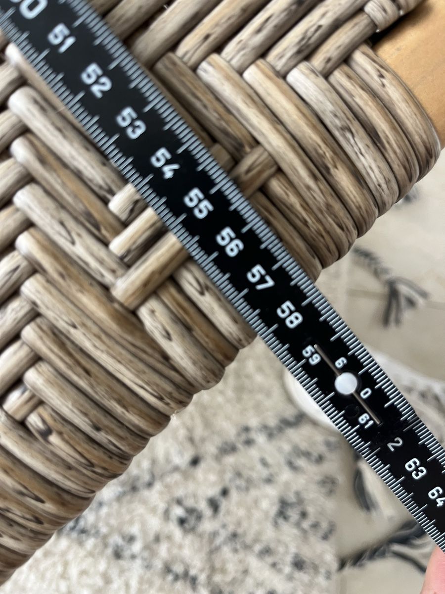 Poltrone: Loungesessel Holz mit Geflecht – Usato da Kerzers venduto da del13 9