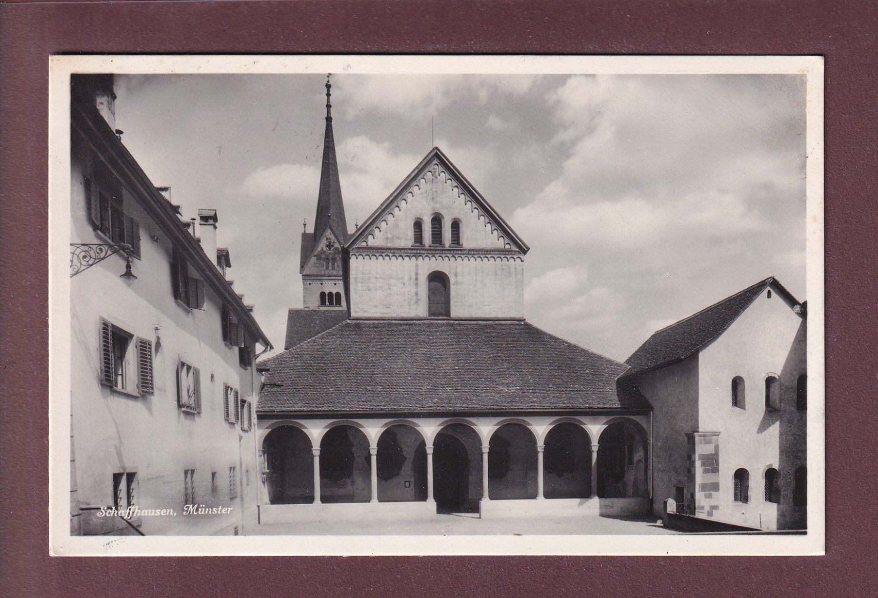 Cartes postales: SCHAFFHAUSEN - Münster - 1935 – D'occasion à Pully par nicecards