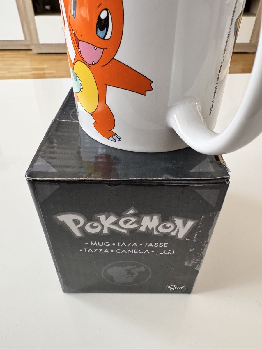 Tazze: Pokémon Tasse mit Bulbasaur, Charmander & Squirtle - – Nuovo e nell'imballaggio originale da Basel venduto da triniswiss68 4
