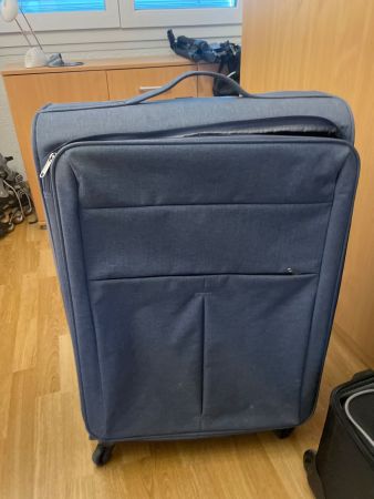 Reisetasche Koffer blau guter Zustand