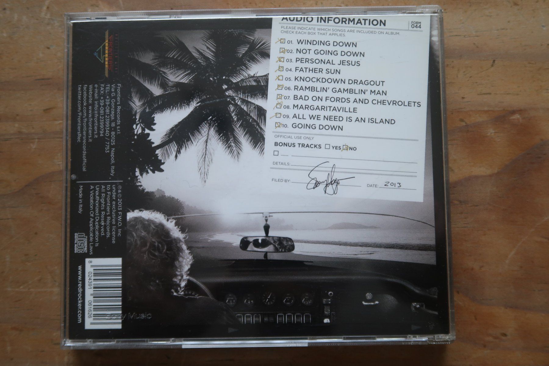 CDs: SAMMY HAGAR & FRIENDS - EX- VAN HALEN - CD – Gebraucht aus Basel von  1