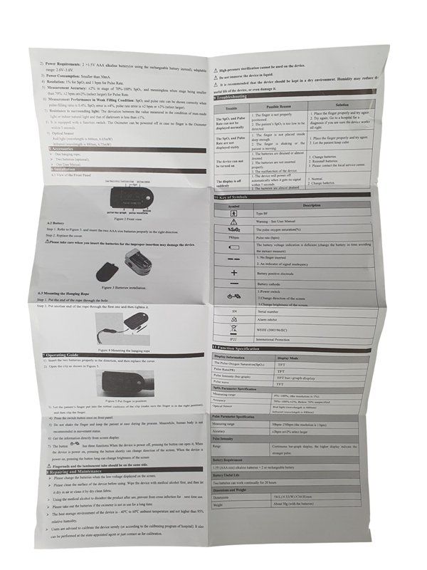 Messen: FINGERTIP PULSE OXI METER – Gebraucht aus Wangen b. Olten von Restwert_Wangen 6
