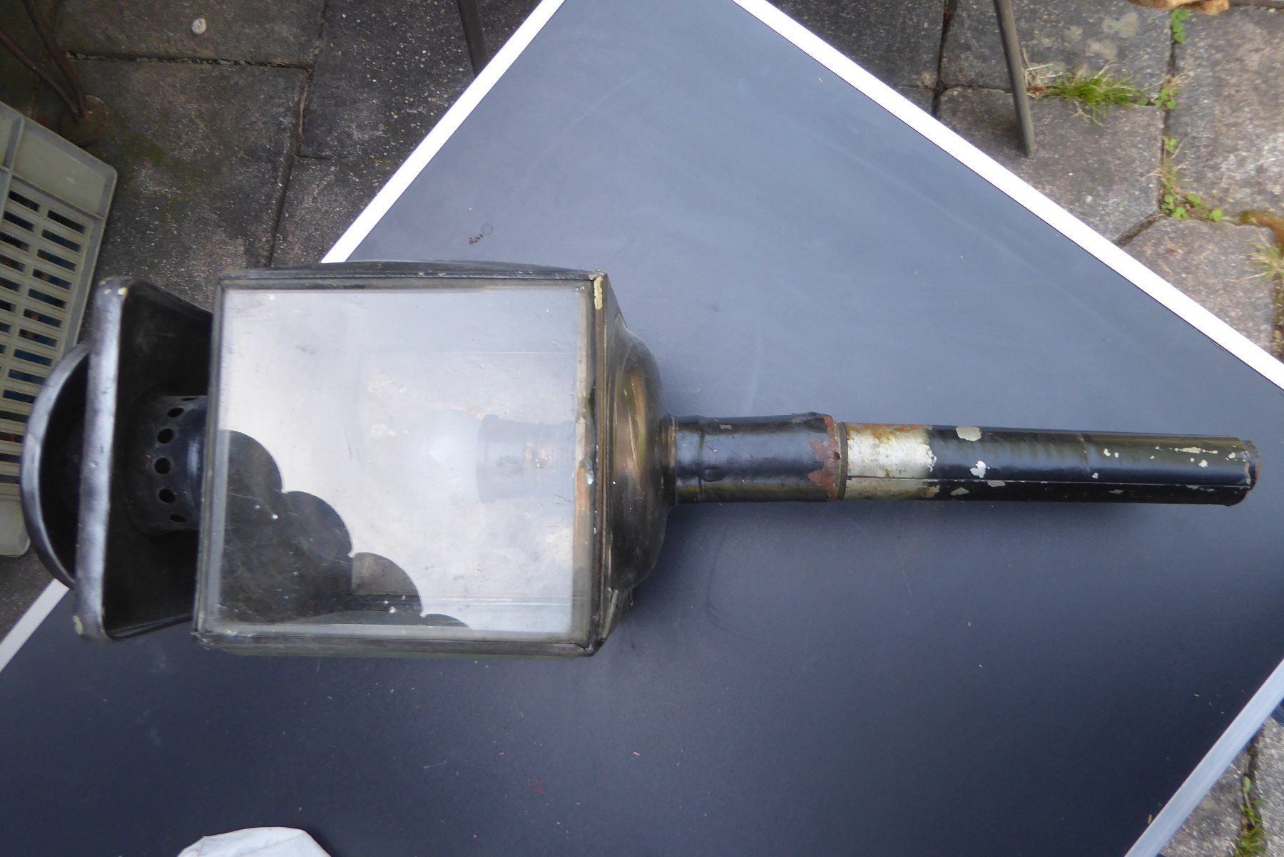 Lampade: Antike Wandlampe höhe 53cm – Usato da Sargans venduto da Benziner 4
