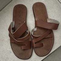 Sandalen Echtleder Handgemacht in Marokko 
