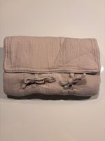 Wickelunterlage Stoff Muslin rosa guter Zustand Zara