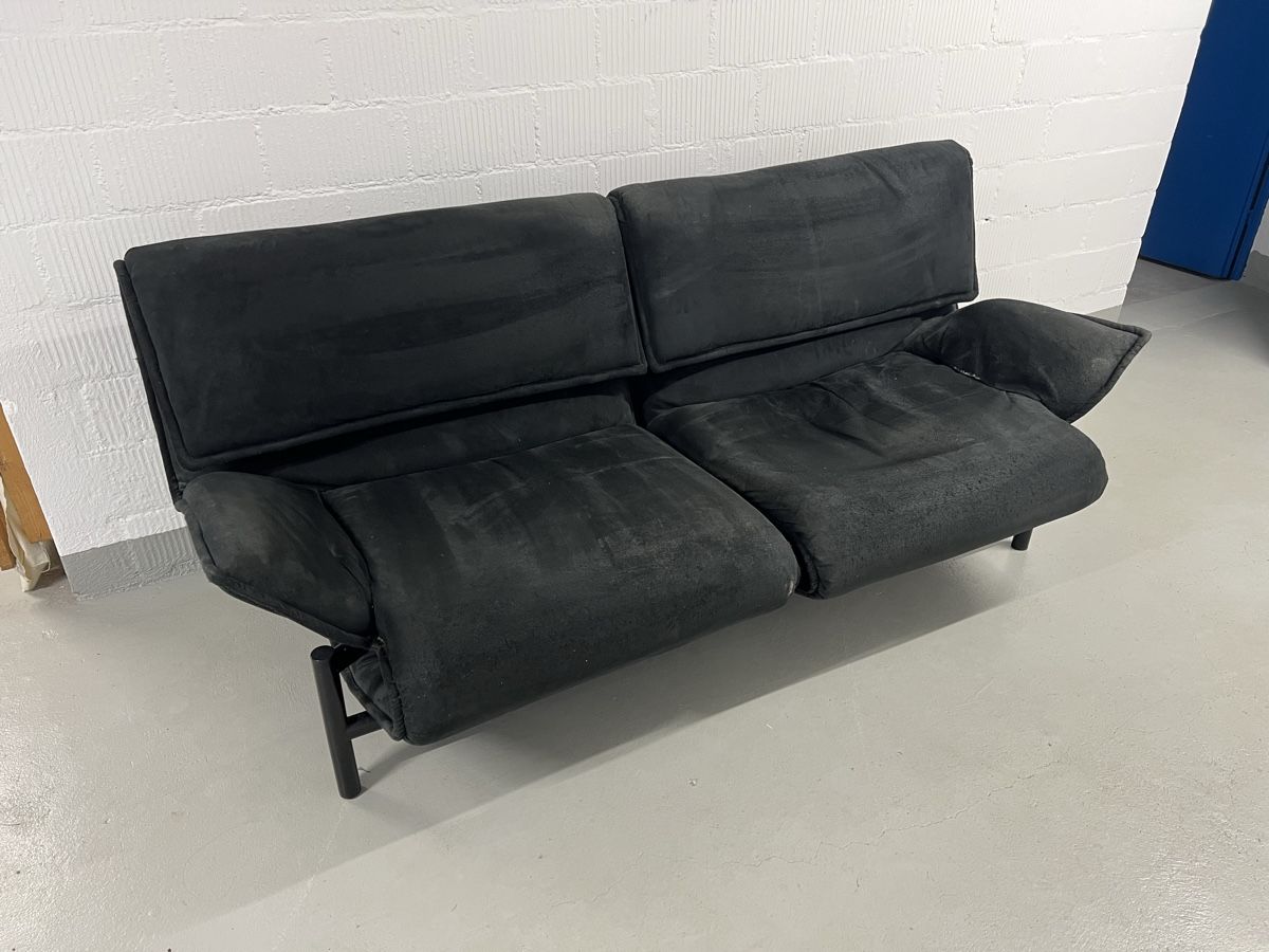 Sofas: Vico Magistretti Veranda-Sofa – Defekt aus Zürich von Leuzzeli