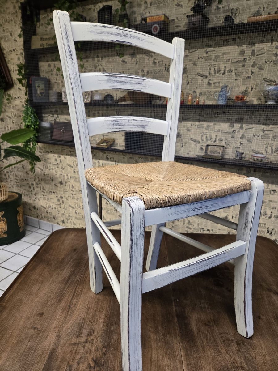 Chaises: Stuhl mit Strohsitz Gastro-Set 45 Stück – D'occasion à Neuhausen par Ironman89 2
