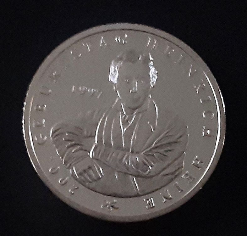 Medaille 200. Geburtstag Heinrich Heine Kaufen auf Ricardo