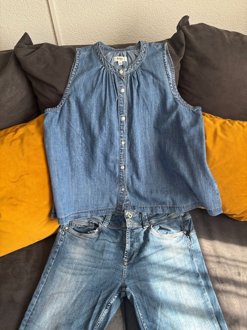 Camicette: KENSIE Jeans Bluse neu – Nuovo (secondo la descrizione) da Merishausen venduto da yourdream 3