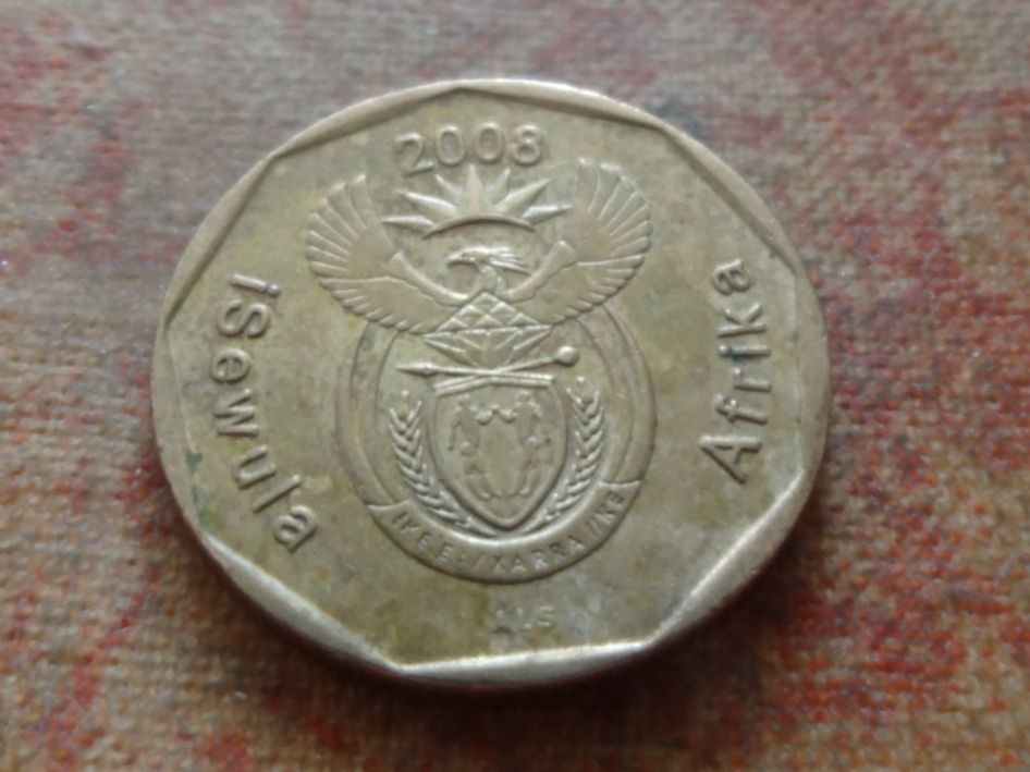 Alle Münzen: AFRIQUE DU SUD   20  Cents   2008 – Gebraucht aus Romanel-sur-Lausanne von Swift13 1