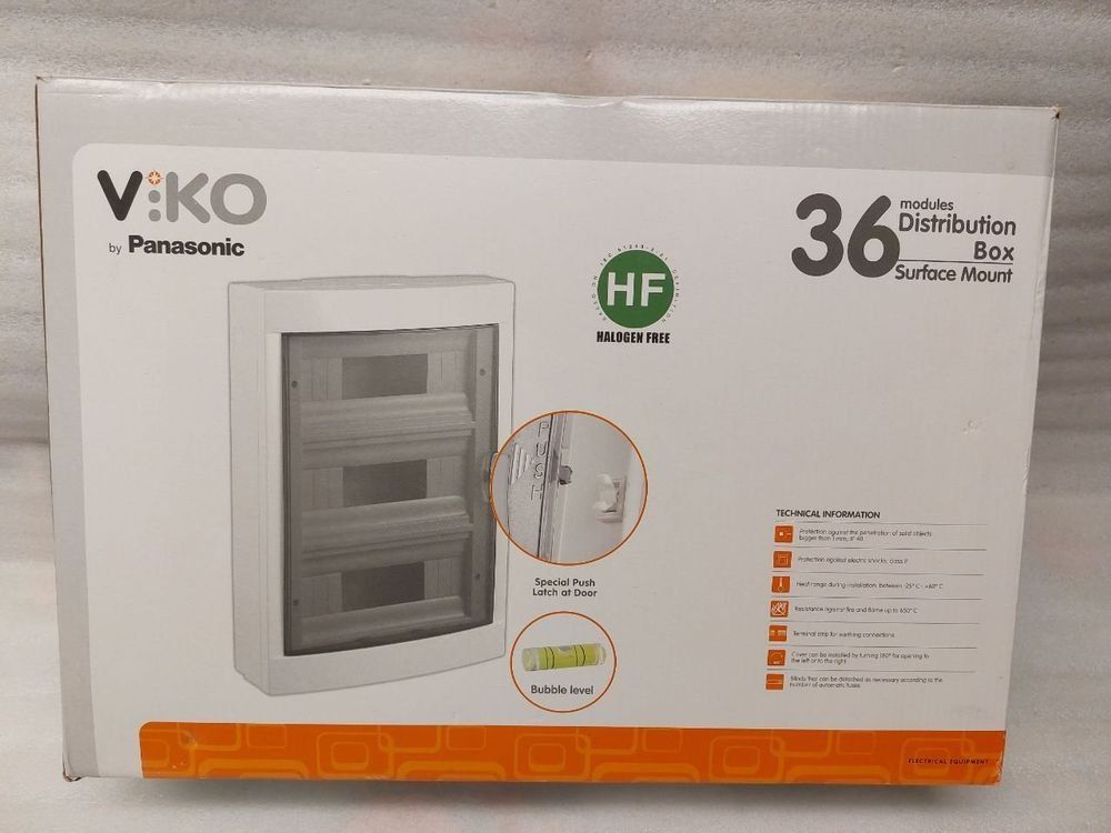 Viko-Schalttafel mit 36 Modulen für die Oberflächenmontage (Neu und ...