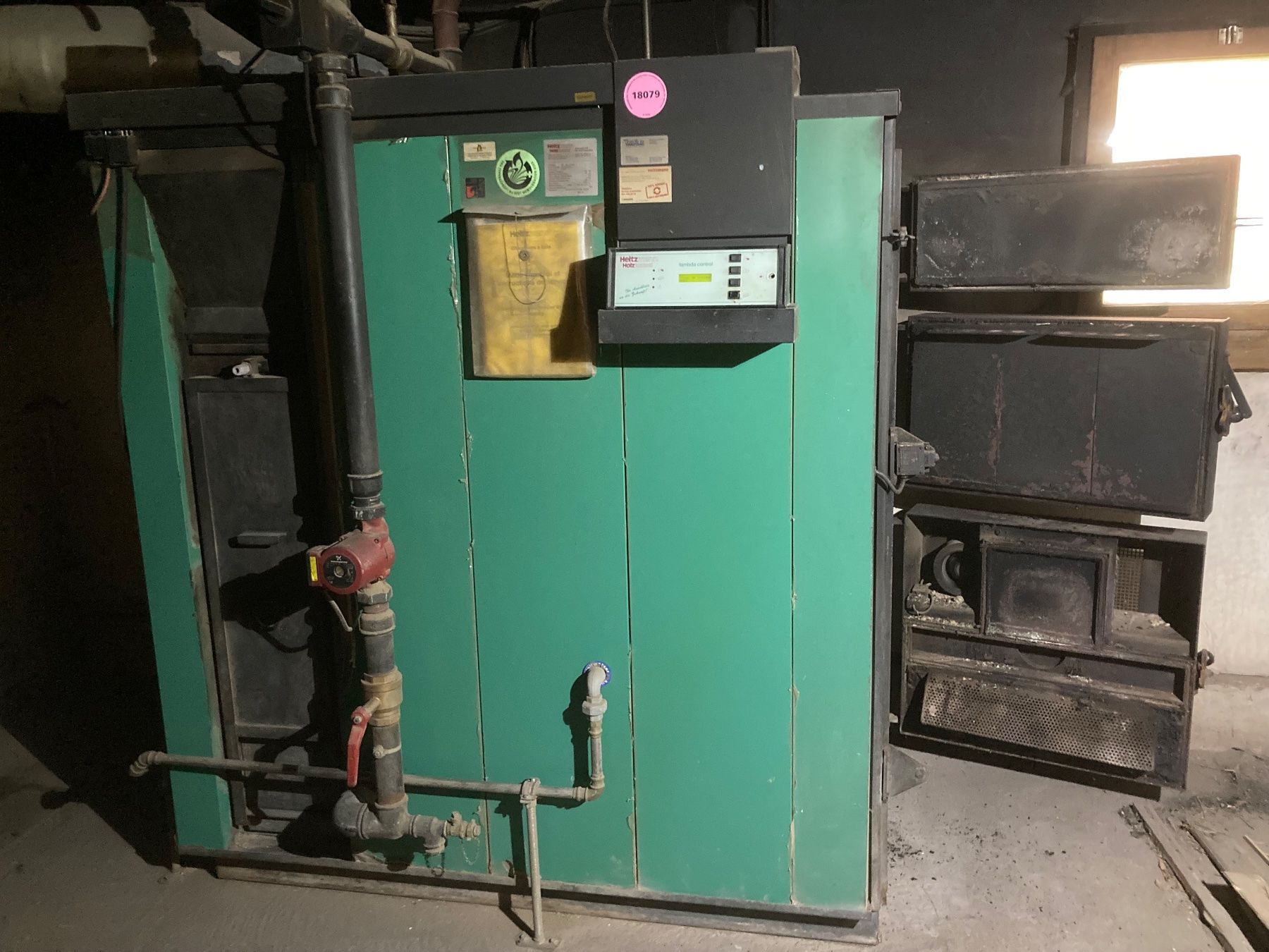 Chaudière à bois Heitzmann HS 90P.LC, 95kW 🔥 (D'occasion) à Les — free download