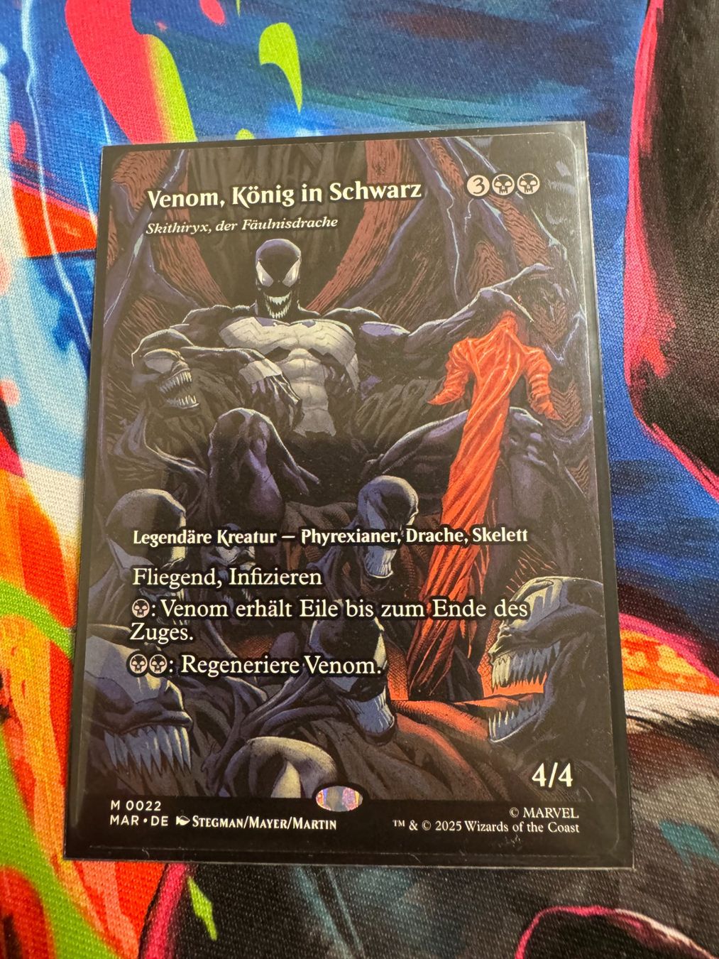 Magic The Gathering Carte collezionabili: Venom, König in Schwarz - Marvel's Spider-Man - Magic – Nuovo (secondo la descrizione) da Bülach venduto da Pfrenzel