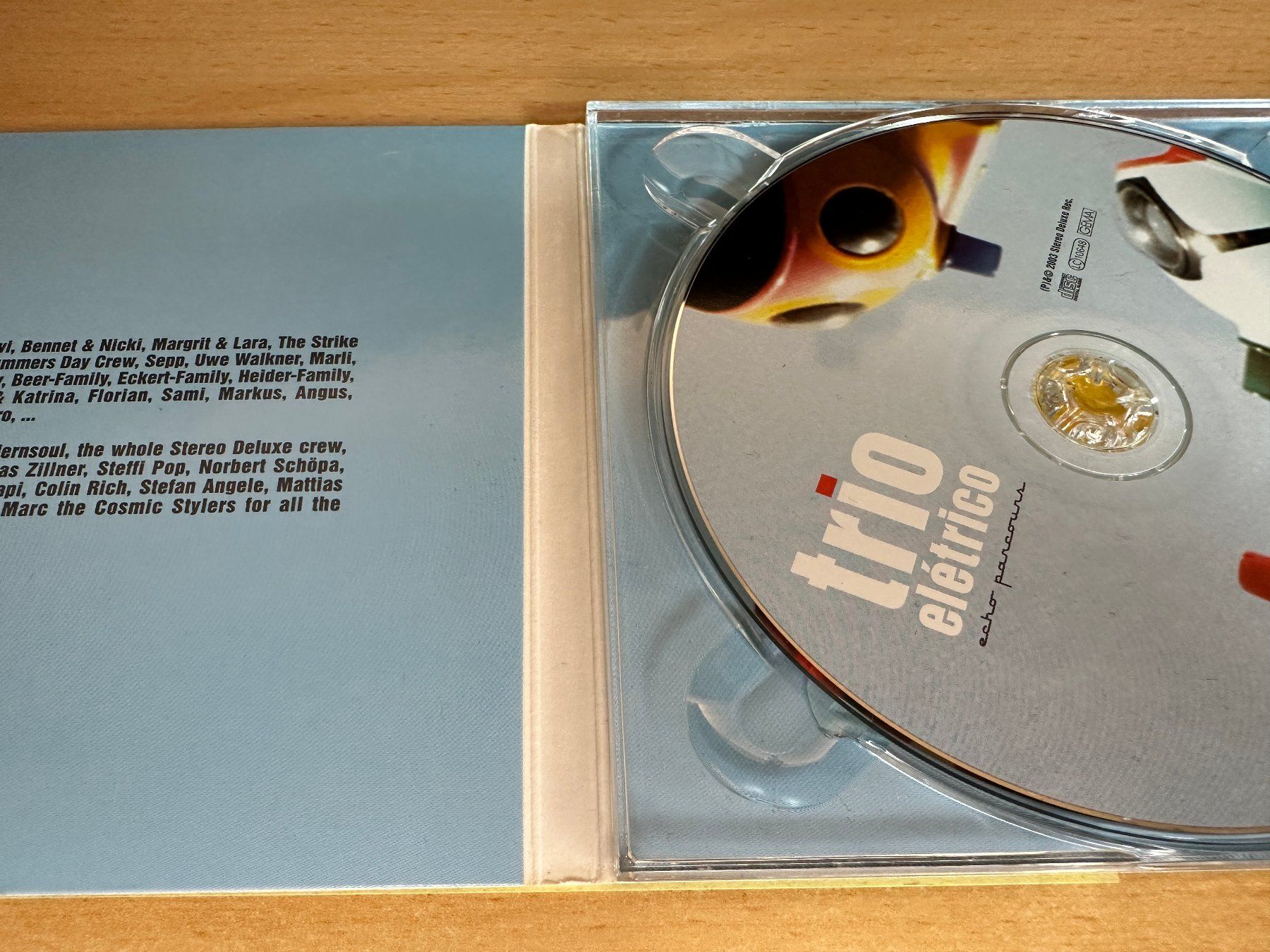 CD: Trio Elétrico – Echo Parcours – Usato da Rikon im Tösstal venduto da Alpenmutz 2