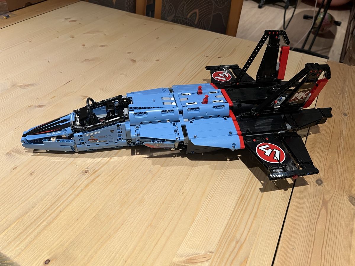 Lego Kit di costruzioni: Lego Technic air race jet 42066 – Usato da airolo venduto da unimo78 4