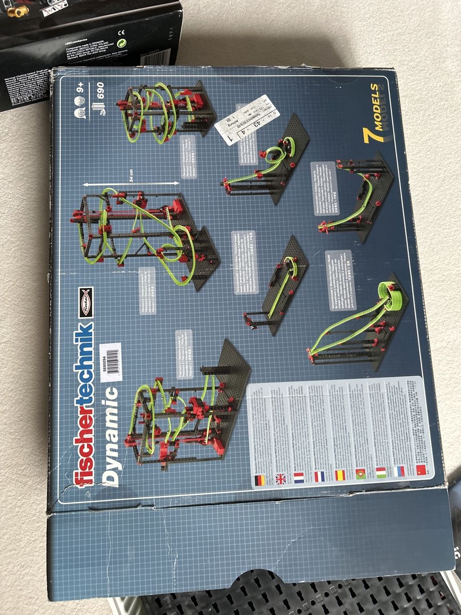 Fischer Kit di costruzioni: Fischertechnik Kugelbahn 7 Models – Usato da Illighausen venduto da Schneckli01 2