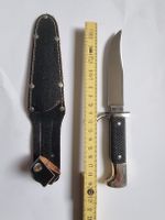 Jagdmesser Solingen-Deutschland mit Scheide – Top Zustand!