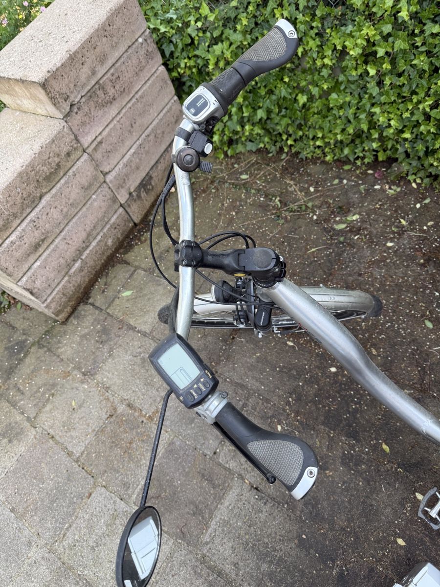 Flyer E-Bike C9 Premium 11, Silber, 3 Akkus, Ladestation