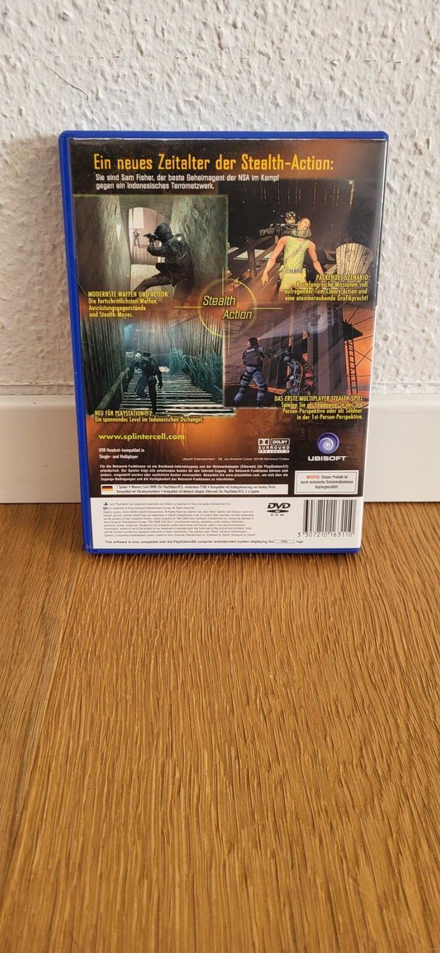 Sony Giochi: PS2 - Splinter Cell Pandora Tomorrow – Usato da Münsingen venduto da DigitaleSpielecke 1