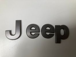 Jeep Schriftzug Emblem Teile Buchstaben
