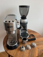 Gräf Kaffeemühle und DeLonghi Kaffeemaschine