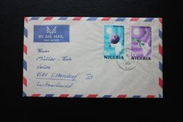 Ein Brief von NIGERIA nach Sitterdorf ( TG )