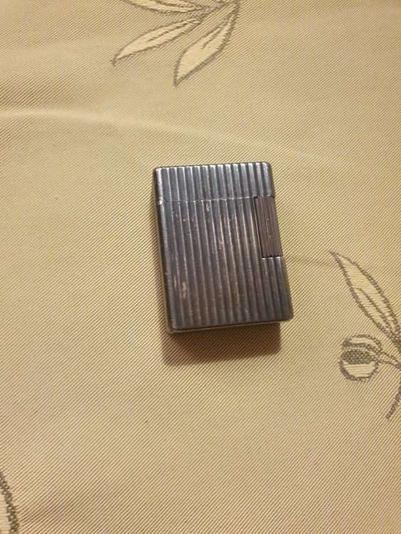 RARE - BRIQUET ST DUPONT Line 2 PALLADIUM brossé et PLAQUÉ OR EUR 99,00