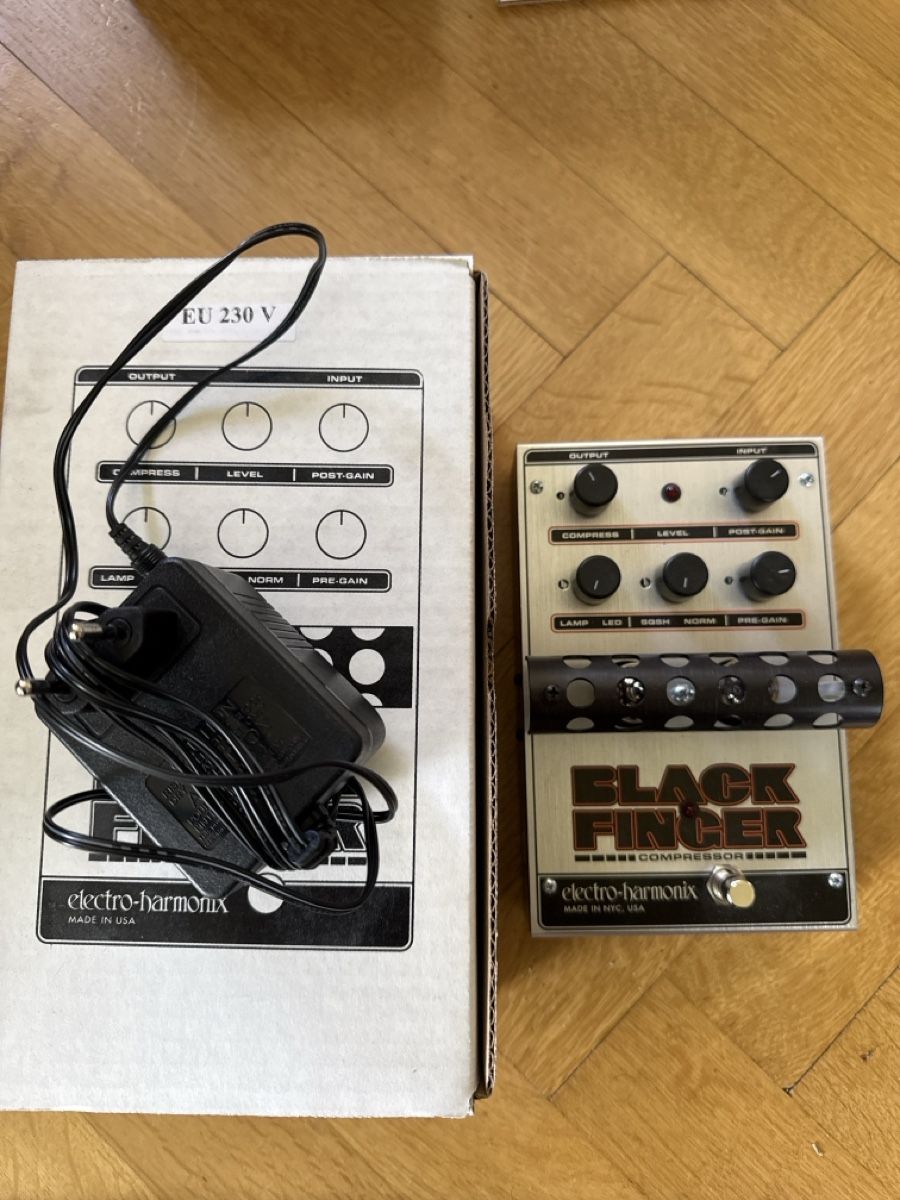 Electro-Harmonix Musikinstrumente: Electro-Harmonix Black Finger Optical Compressor – Gebraucht aus Zürich von jack6str 1